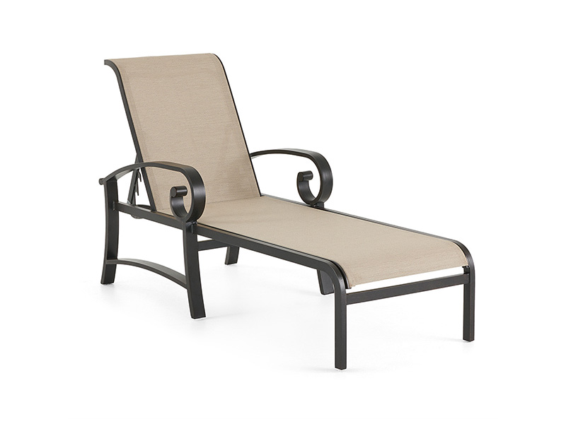 Solstice Aluminij s terasom Sling Chaise Lounge