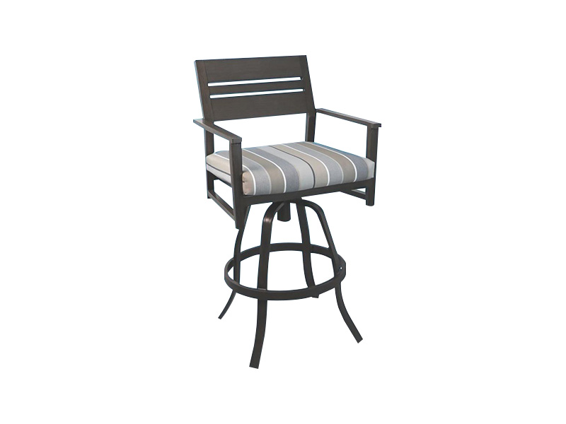 Aspect Aluminium Patio okretna barska stolica s visinom šipke